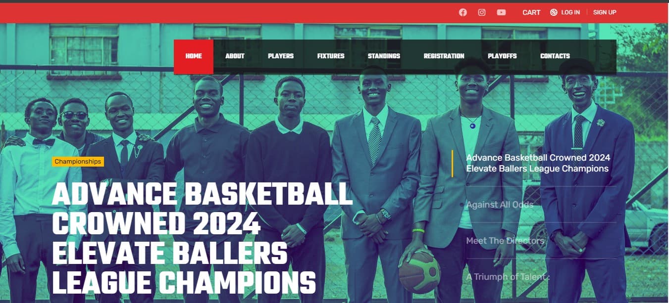 Elevate Ballers League.