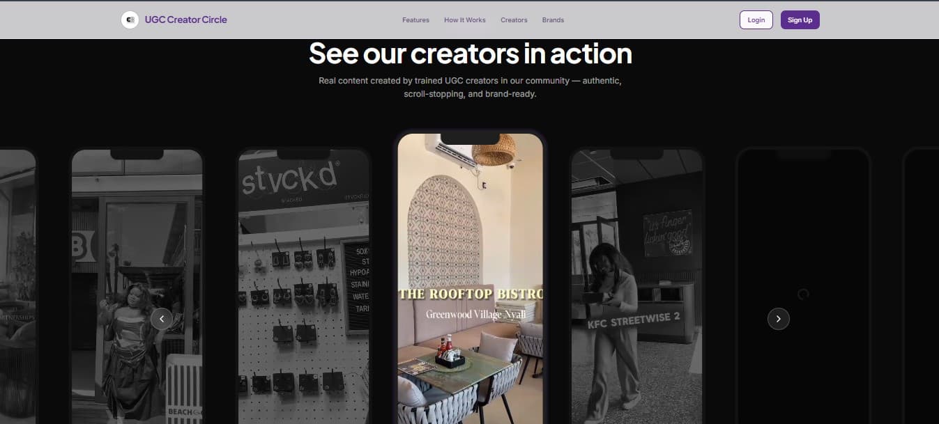 UGC Creator Circle